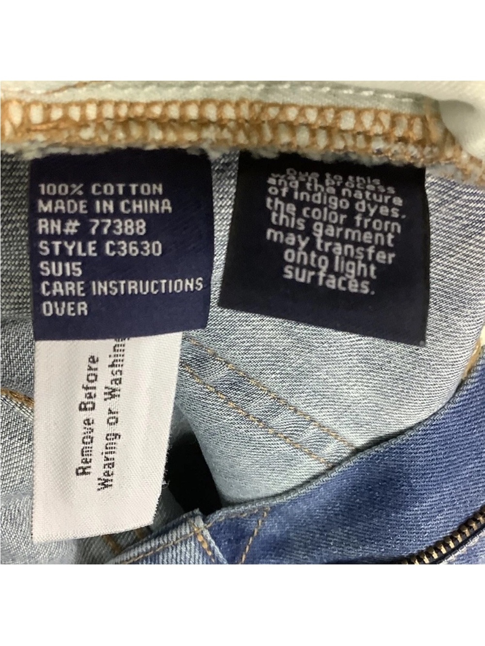 Madewell Sz 26 100% Cotton Slit Front A-Line Denim Medium Wash Skirt Blue - Picture 6 of 6